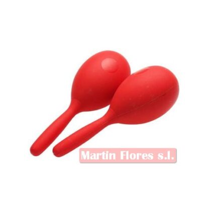 Maracas rojas 2u