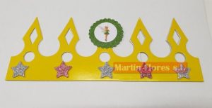 Corona cumpleaños hada campanilla