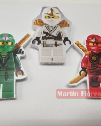 Figura decoración ninjago lego