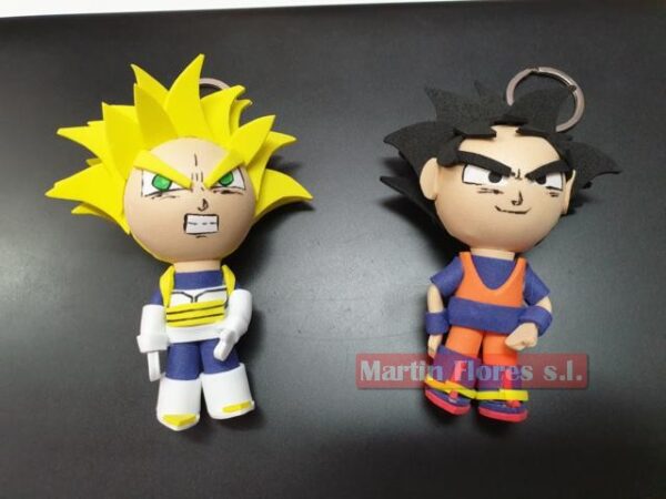 Mini llavero fofucha Goku - Imagen 3