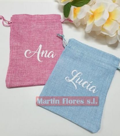 Guarda mascarilla tela personalizada nombre
