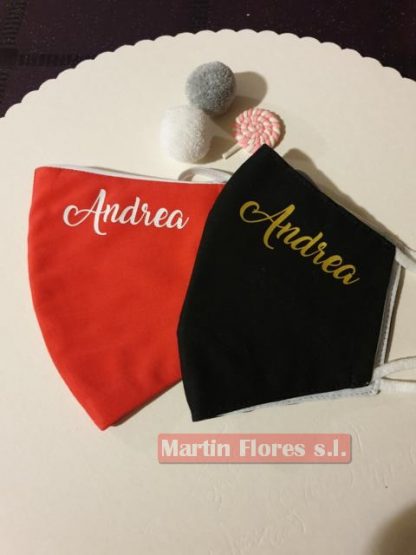 Mascarilla personalizada nombre - Imagen 6