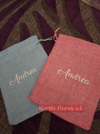 Guarda mascarilla tela personalizada nombre - Imagen 5