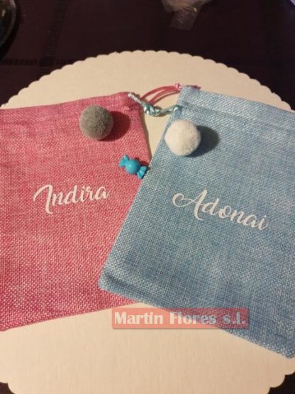 Guarda mascarilla tela personalizada nombre - Imagen 4