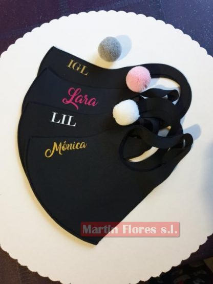 Mascarilla personalizada nombre - Imagen 7
