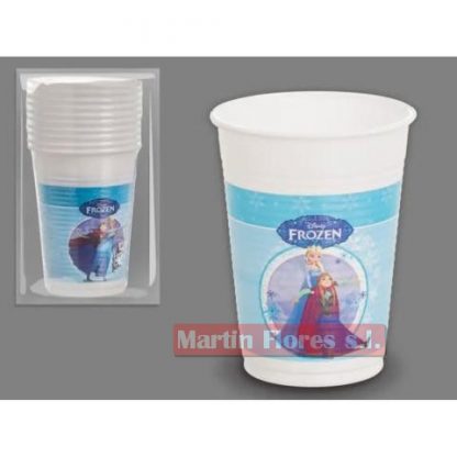 Vasos 10u frozen hielo