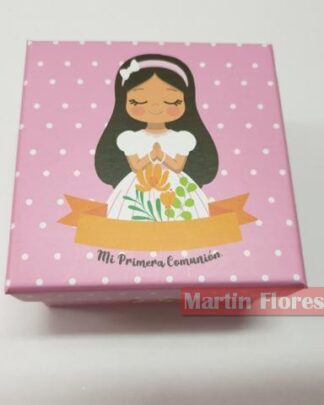 Mini caja comunión niña