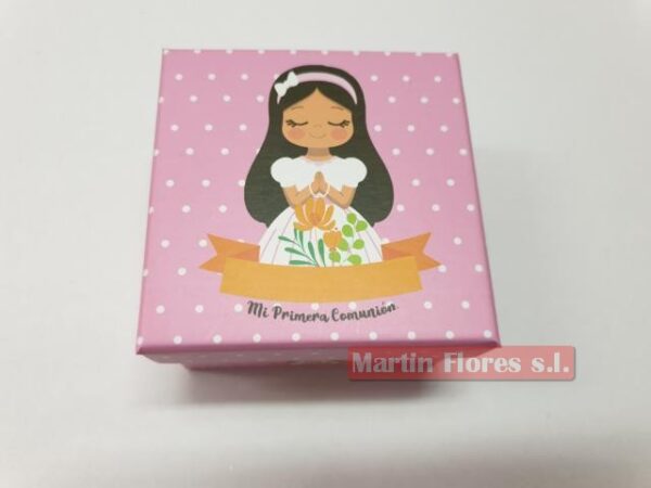 Mini caja comunión niña