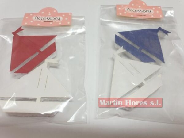 Figura mini barcos decoración marinera - Imagen 2