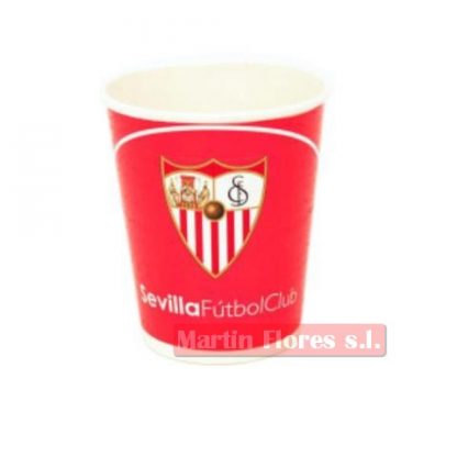 Vasos fútbol Sevilla Fc 8u