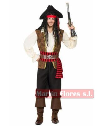 Disfraz pirata corsario hombre
