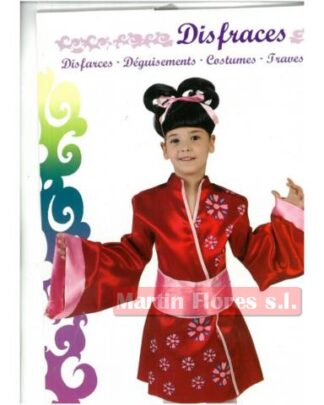 Disfraz china Geisha corto