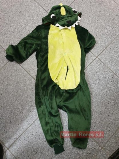 Disfraz dinosaurio verde oscuro - Imagen 2