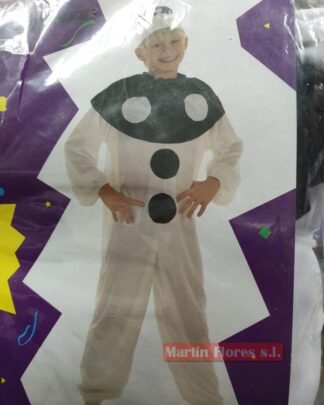 Disfraz arlequín niño blanco oferta