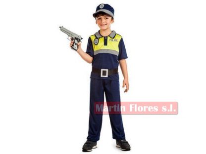 Disfraz policía local infantil Kimo