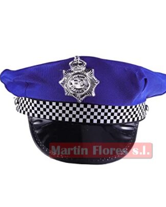 Gorra policía infantil azul