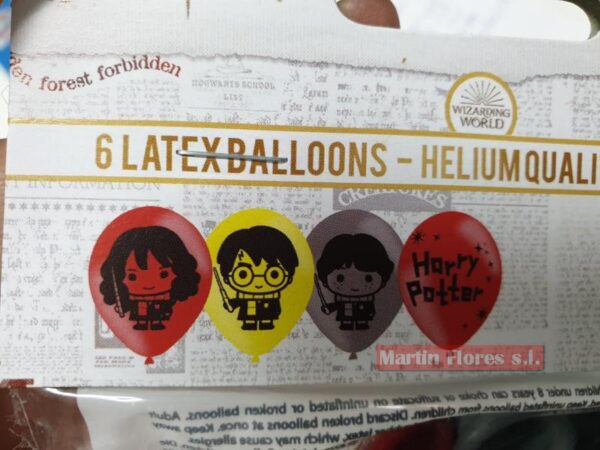 Globo Harry Potter 6u - Imagen 2