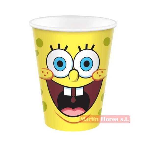 Vasos Bob Esponja 8u