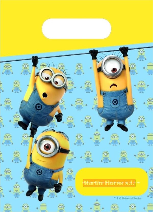 Bolsa asa Minions 6u