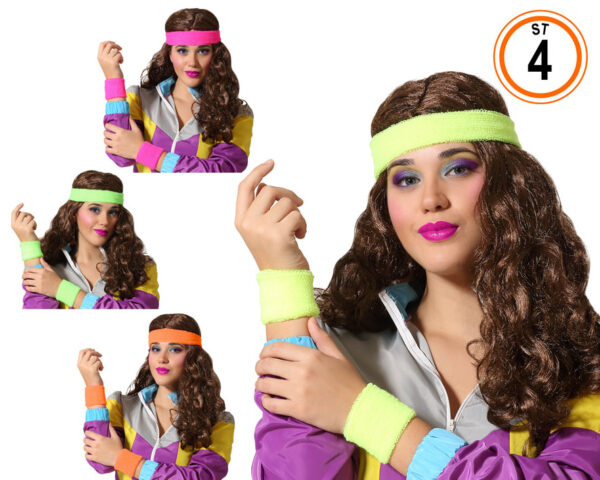 Set muñequera y cinta deporte