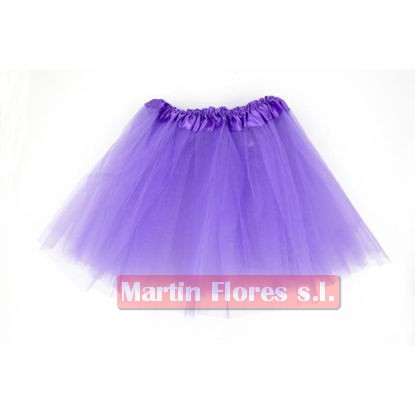 portátil champú Siesta Falda tutu tul morada en #sevilla para Carnaval tienda Online disfraces