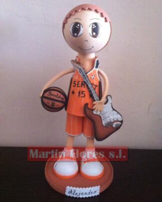 Muñeca fofucha baloncesto