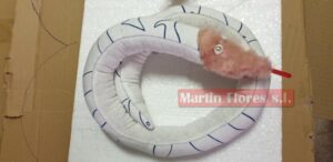 1u serpiente peluche