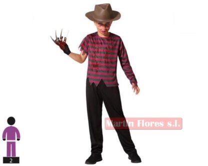 Disfraz Freddy asesino niño