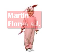 Disfraz cerdito rosa