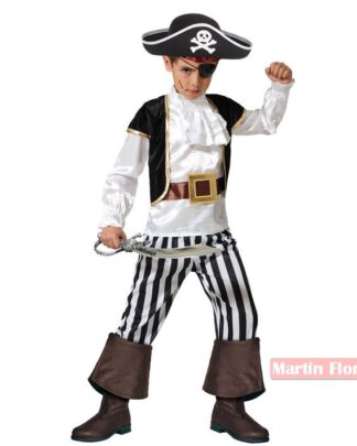 Disfraz pirata blanco