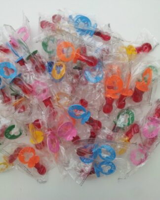 Chupe caramelo bolsa 100u