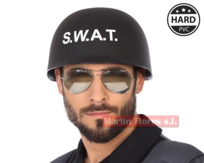 Casco policía swat