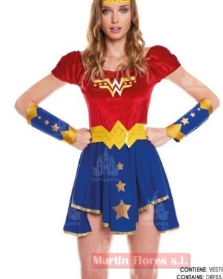 Disfraz super wonder mujer