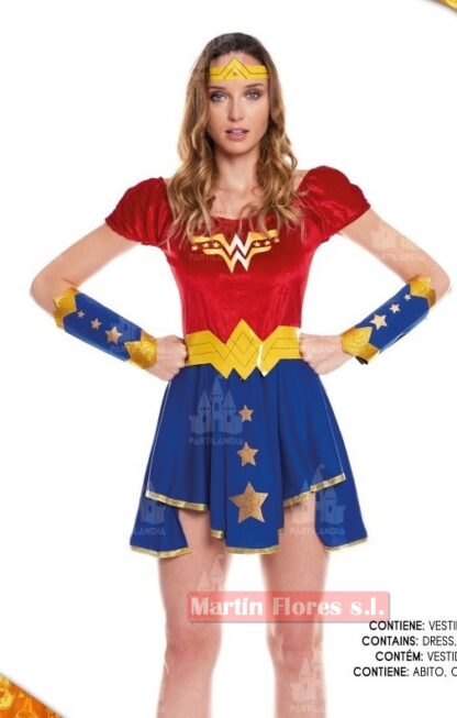 Disfraz super wonder mujer