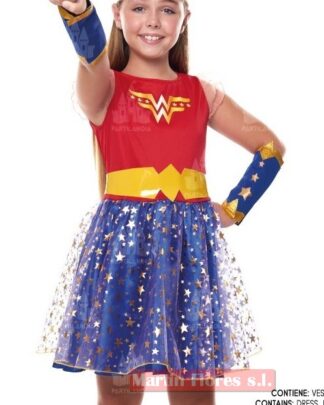 Disfraz super wonder niña