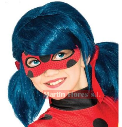 Peluca Ladybug infantil