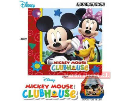 Servilleta Mickey 20u