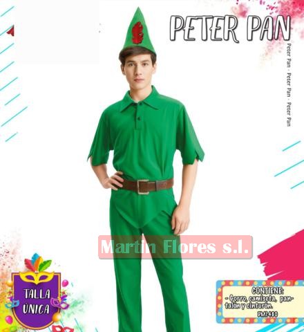 Disfraz peter pan Adulto
