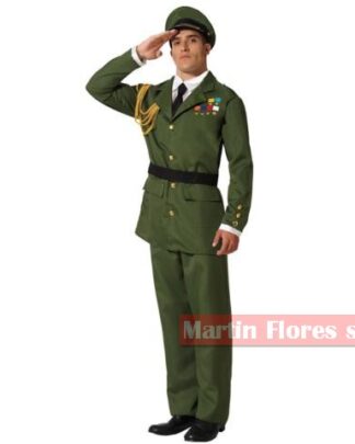 Disfraz uniforme militar tierra