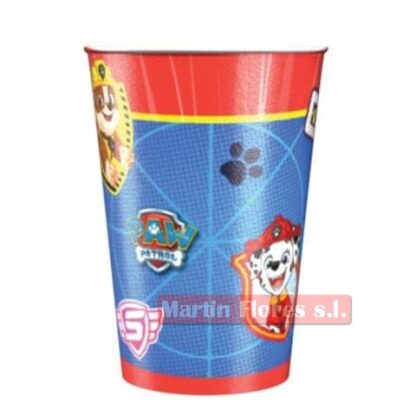 Vasos Patrulla nuevo 8u