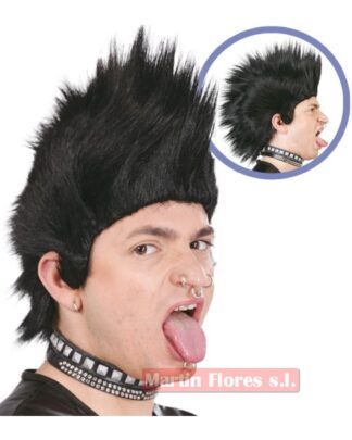 Peluca punk rock