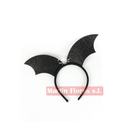 Diadema murciélago negra