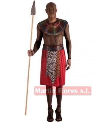Disfraz africano masai