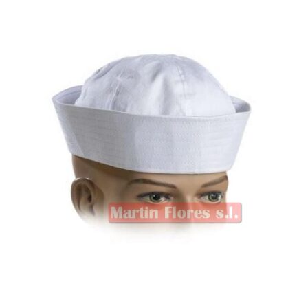 Gorro marinero/ a grumete blanco