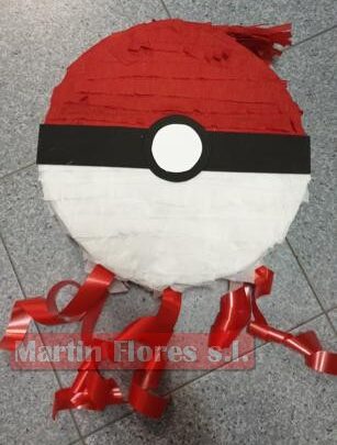 Piñata 3d pokemon Pokeball