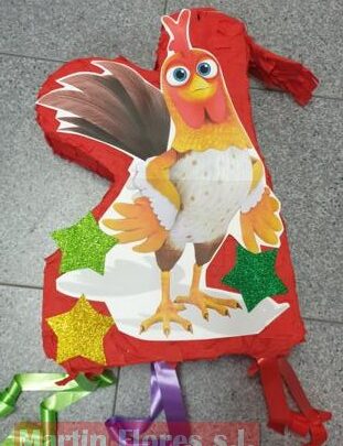 Piñata 3d figura Gallo