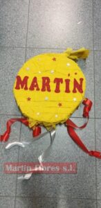 Piñata 3d minions redonda nombre