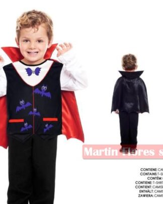 Disfraz vampiro murciélagos