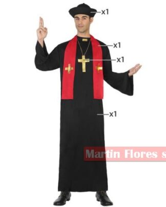 Disfraz cura estola