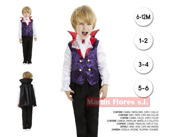 Disfraz vampiro glamour